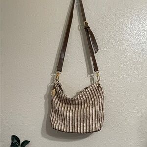 Character Club Classics woven crossbody bag